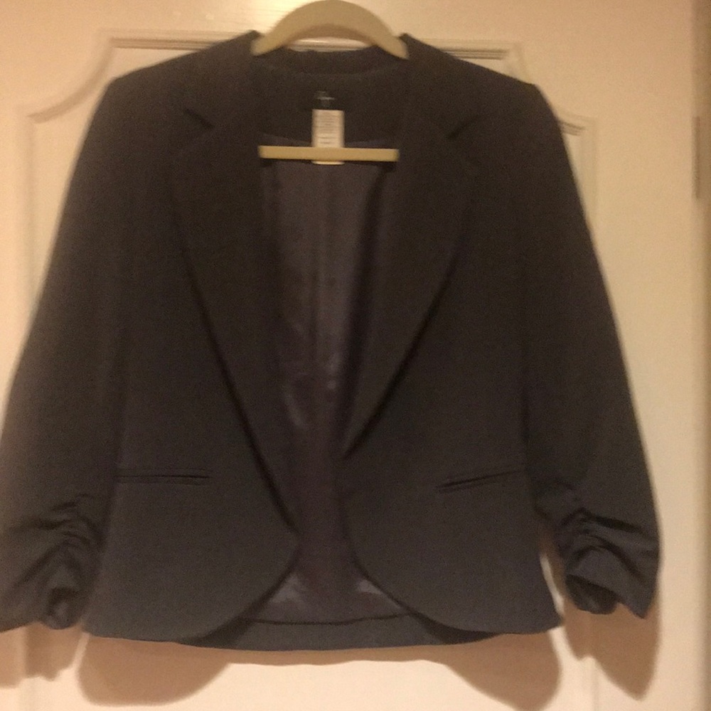 Aqua Gray Blazer